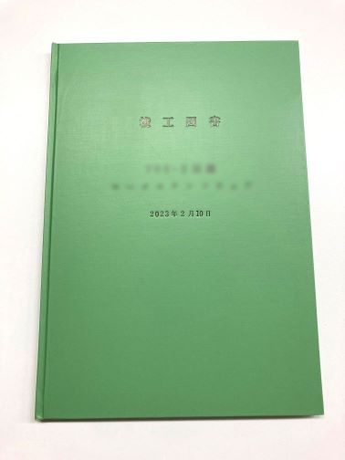 J社からご依頼の観音上製本を作成しました